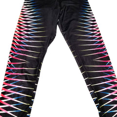 Cross stripes sport leggings - No weak points