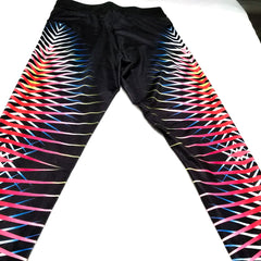 Cross stripes sport leggings - No weak points