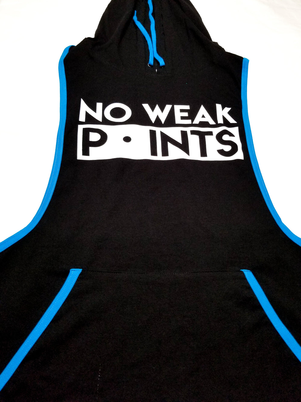 Stringer hoodie black and teal - No weak points