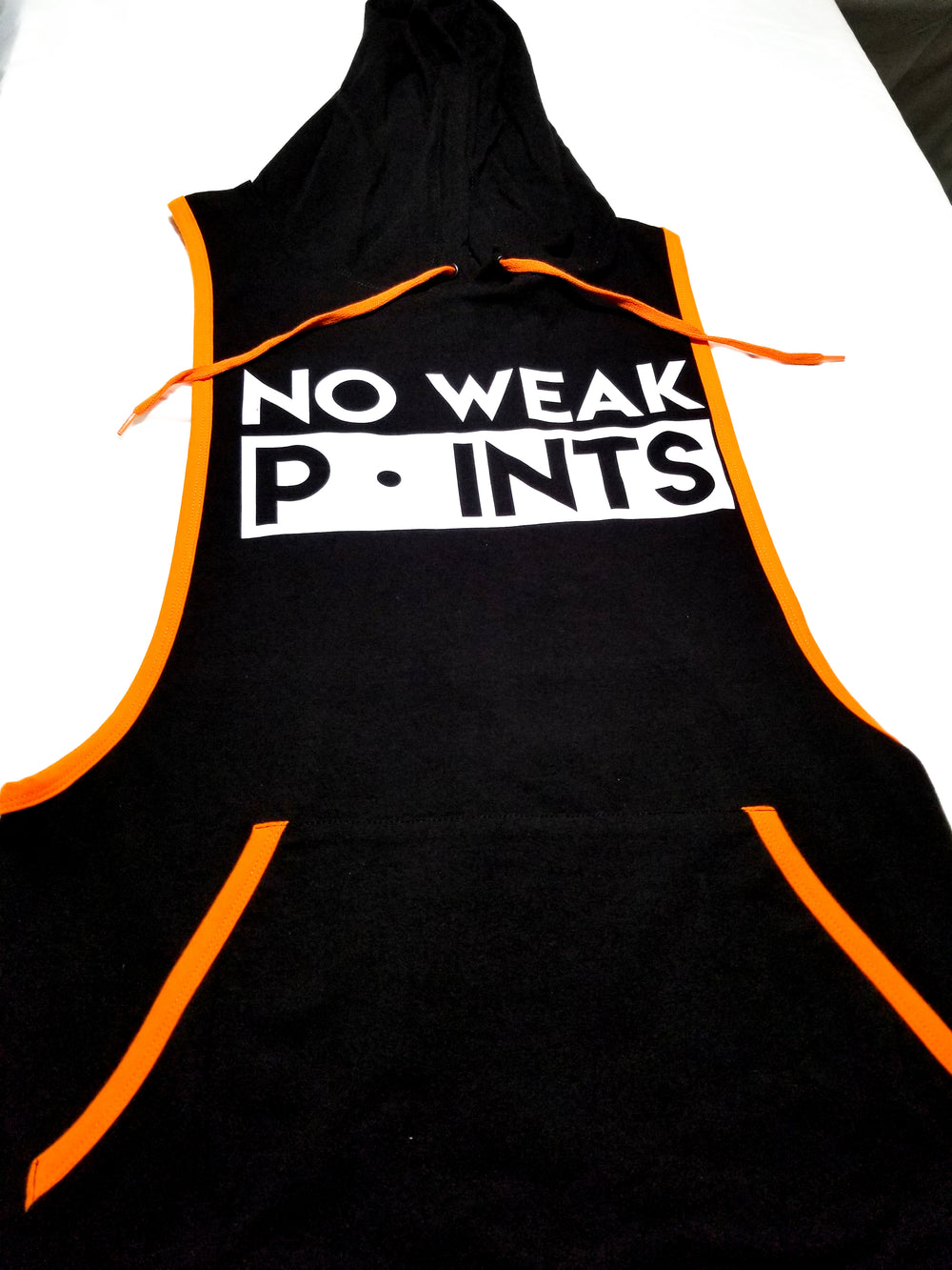 Stringer hoodie black and orange - No weak points