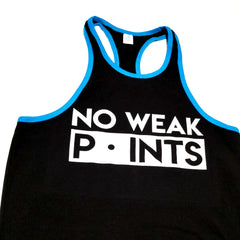 Tanktop Black and Teal - No weak points