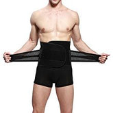 Abdominal binder shapewear Waist wrap with heat pad - No weak points