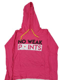 Women Pink hoody - No weak points