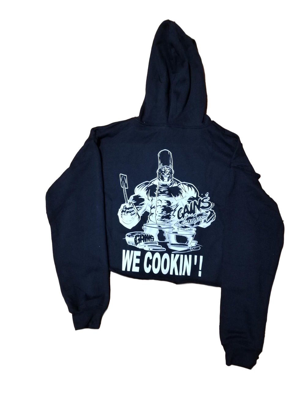 Terry Croptop hoody - No weak points