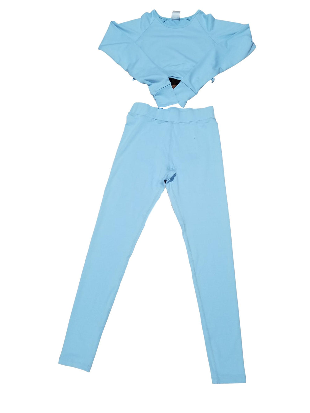 Powder blue Yoga set - No weak points