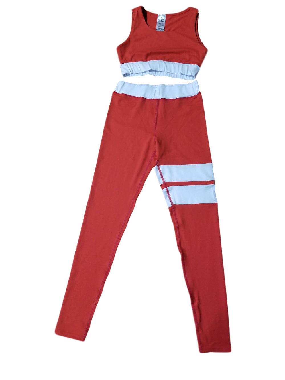 Yoga set Red and White - No weak points
