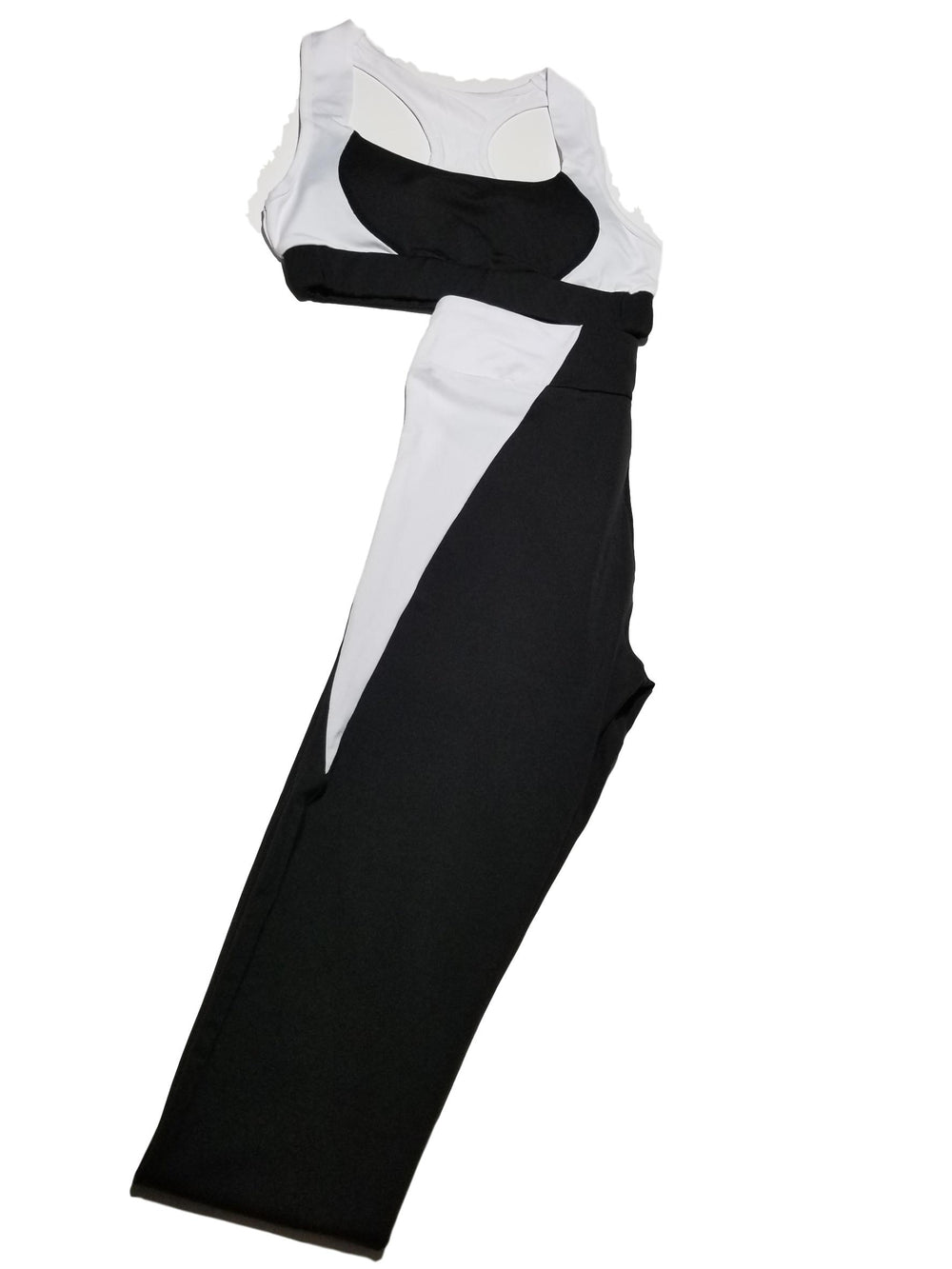 Black and White Yoga Set - No weak points