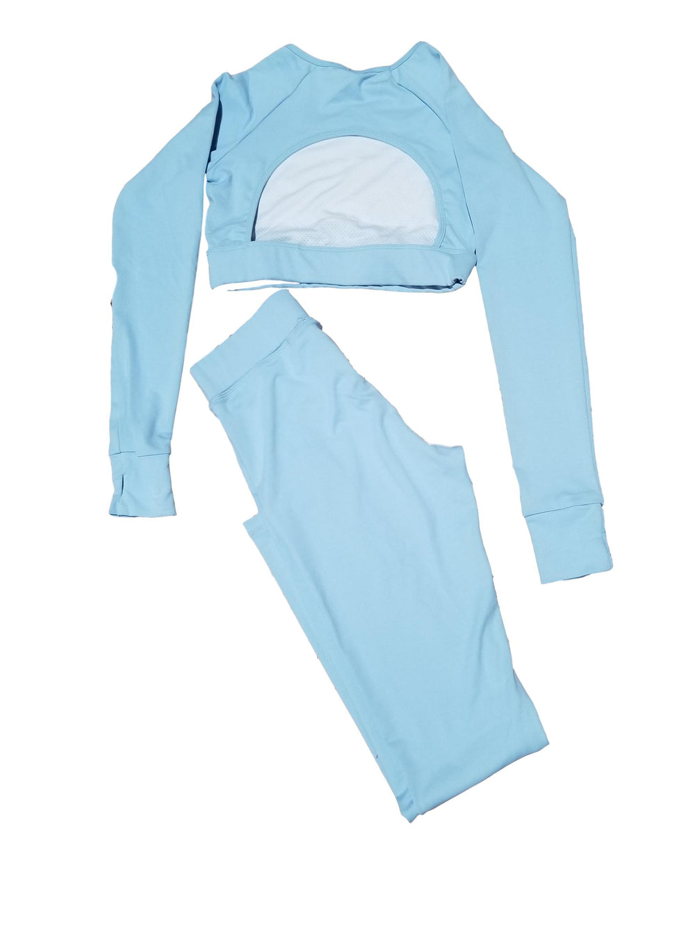 Powder blue Yoga set - No weak points