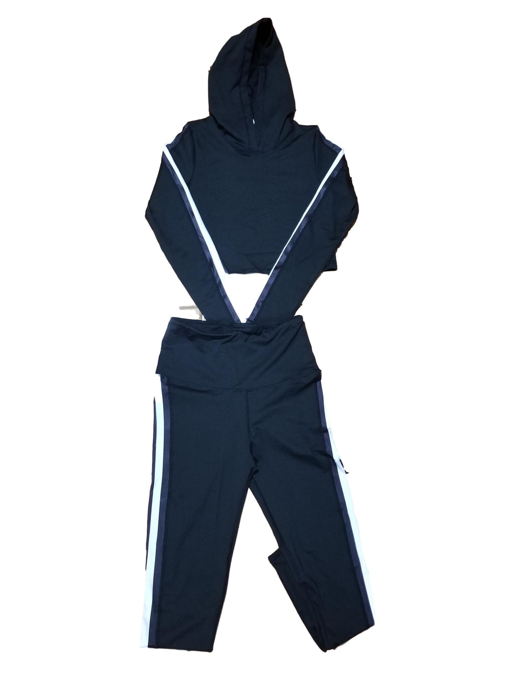 Crop hoody Spandex set - No weak points