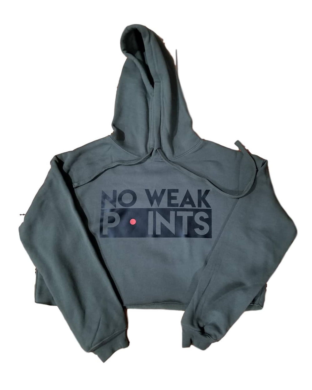 Terry Croptop hoody - No weak points