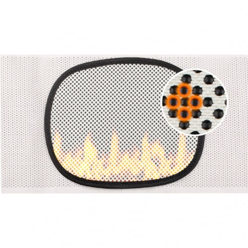 Abdominal binder shapewear Waist wrap with heat pad - No weak points