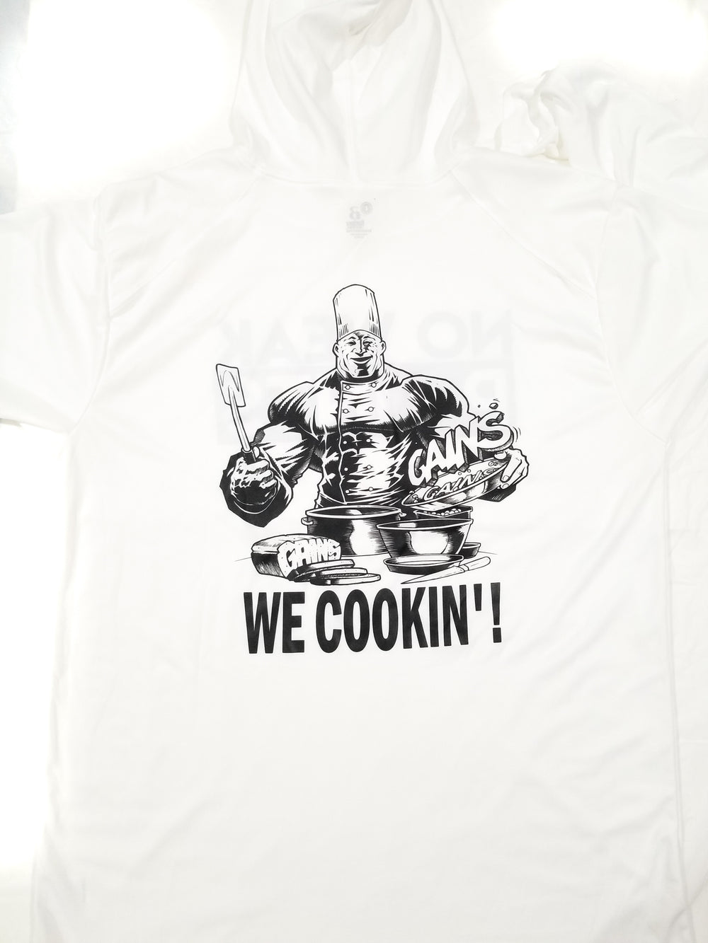 all white hoody - No weak points