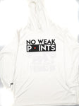 all white hoody - No weak points