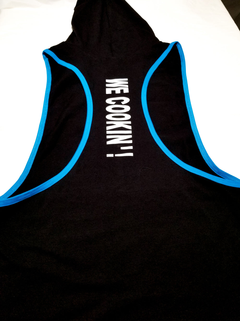 Stringer hoodie black and teal - No weak points