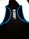 Stringer hoodie black and teal - No weak points
