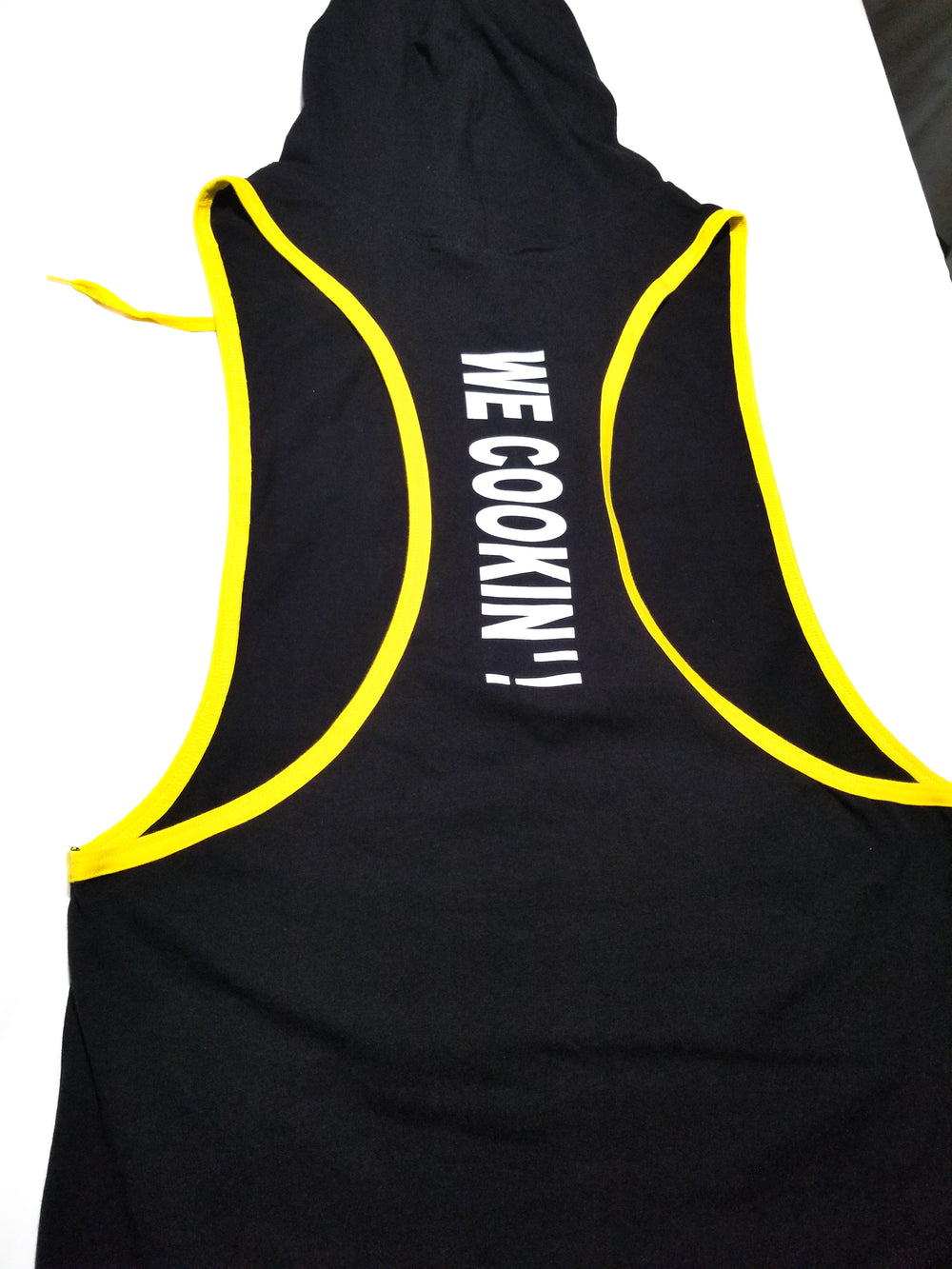 Stringer hoodie black and yellow - No weak points